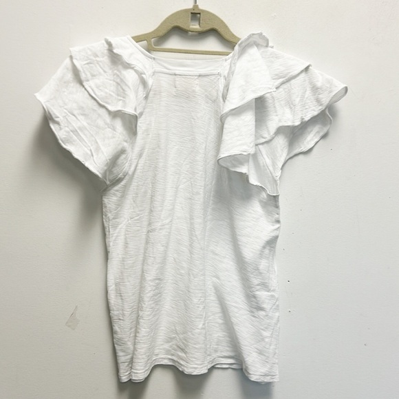 Nation LTD ruffle sleeve tee - Picture 3 of 5